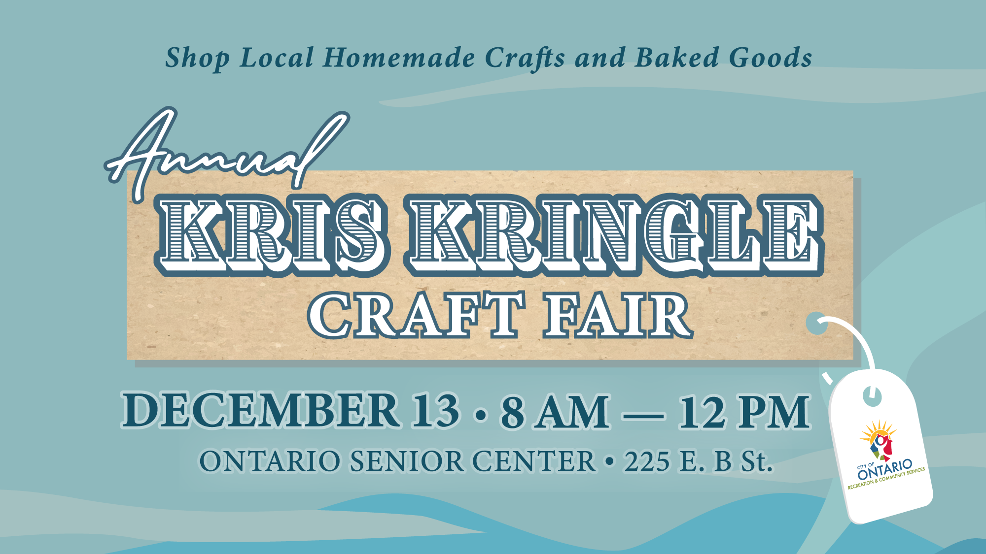 Annual Kris Kringle Craft Fair City of Ontario, California